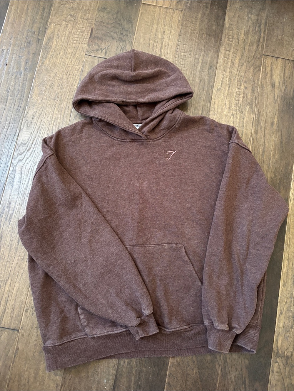 GymShark Women’s Brown Oversized Hoodie Sweatshirt Size Small